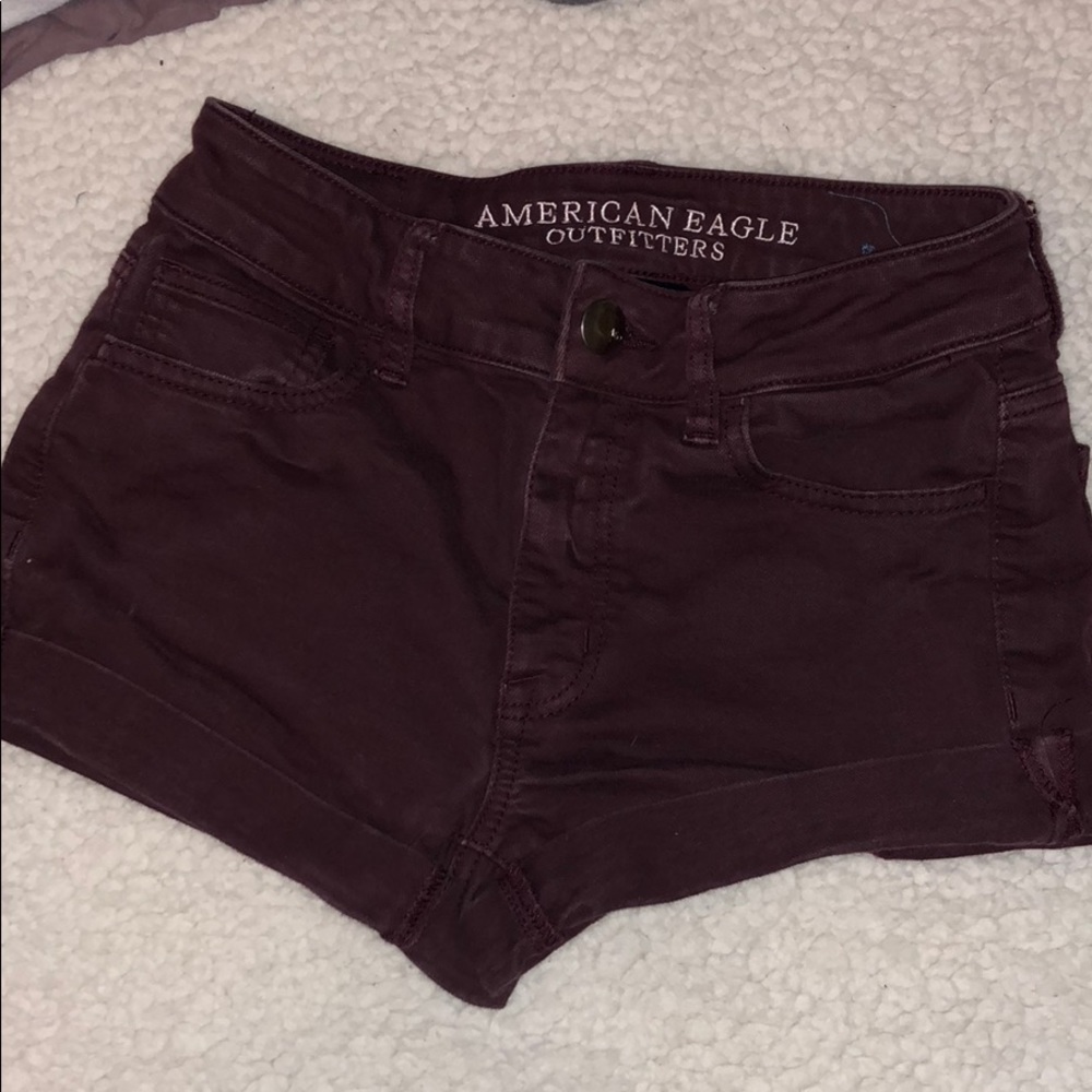 American Eagle Hi-Rise Shortie Super Stretch Short